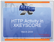 NSA XKEYSCORE slides - HTTP activity