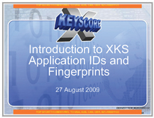 NSA XKEYSCORE slides - Intro to XKS AppIDs and Fingerprints